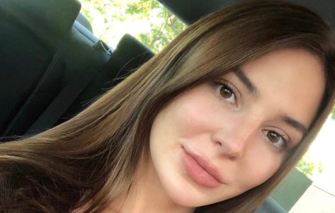 Anfisa Arkhipchenko in Bathing Suit Asks “1 or 2”