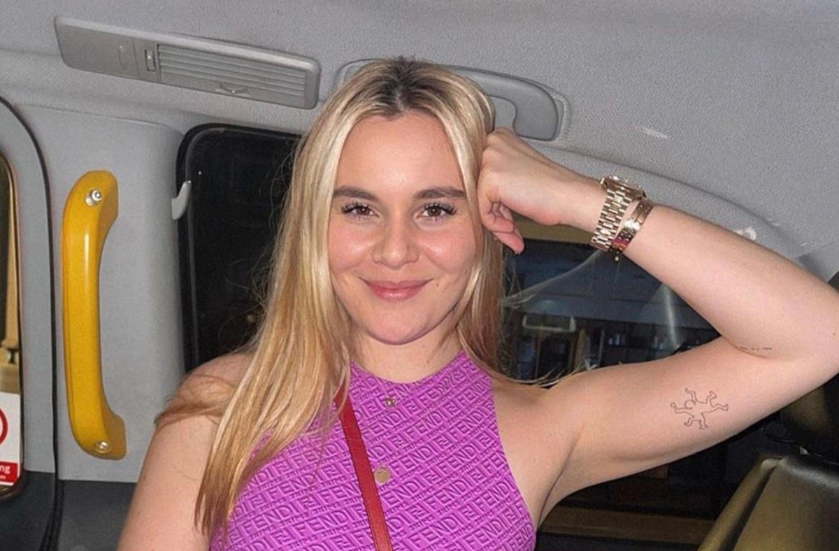 Holly Ramsay in Bathing Suit is
