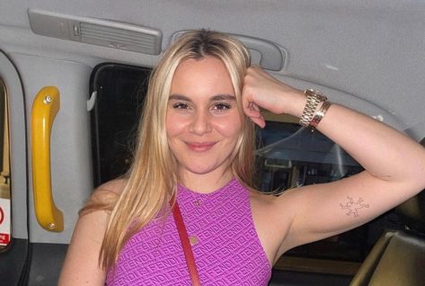Holly Ramsay in Bathing Suit is “All Sun & Games”