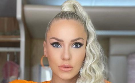 Sharna Burgess in Bathing Suit Shows Off “Best Body Yet”