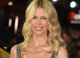 Claudia Schiffer in Bathing Suit is "Out of Office"