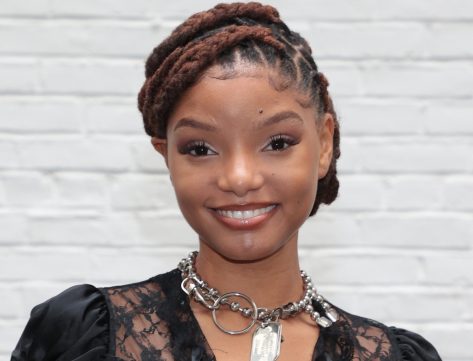 Halle Bailey in Bathing Suit “Matches the Water”