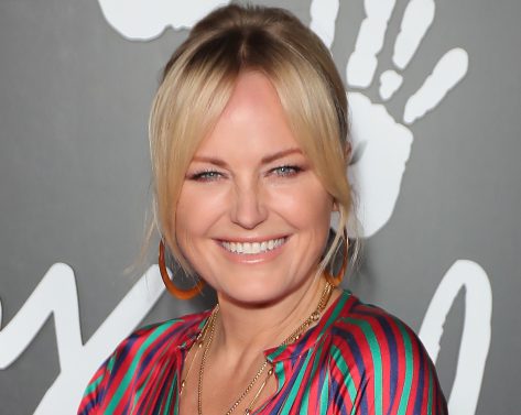 Malin Akerman in Bathing Suit Says “Love is in the Air”