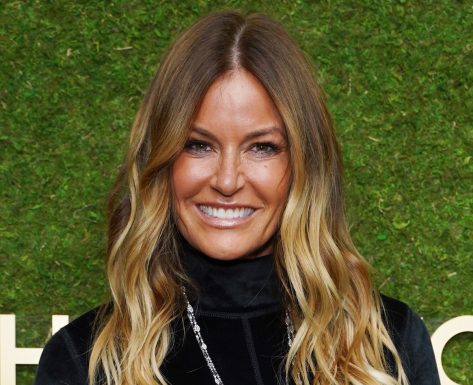 Kelly Bensimon in Bathing Suit is “Settling in”