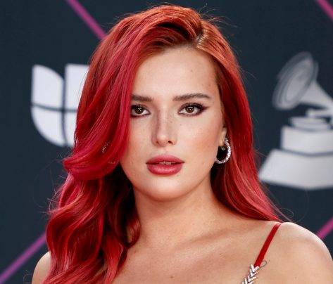 Bella Thorne in Swimsuit Top is "Fire"