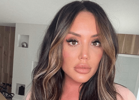 Charlotte Crosby in Bathing Suit Has "Snuck Away"