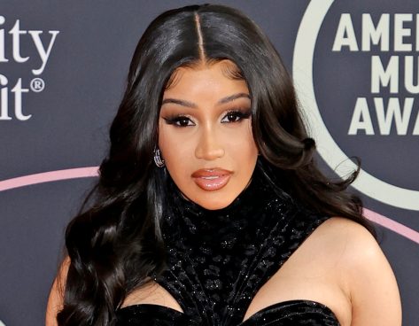 Cardi B in Bathing Suit is on the "Runway"