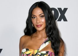 Nicole Scherzinger in Bathing Suit Says "Hola" From Spain
