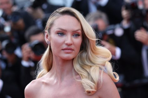 Candice Swanepoel in Bathing Suit Takes "Stairway to Heaven"
