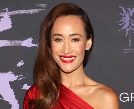 Maggie Q in Bathing Suit is "Mixing and Matching"