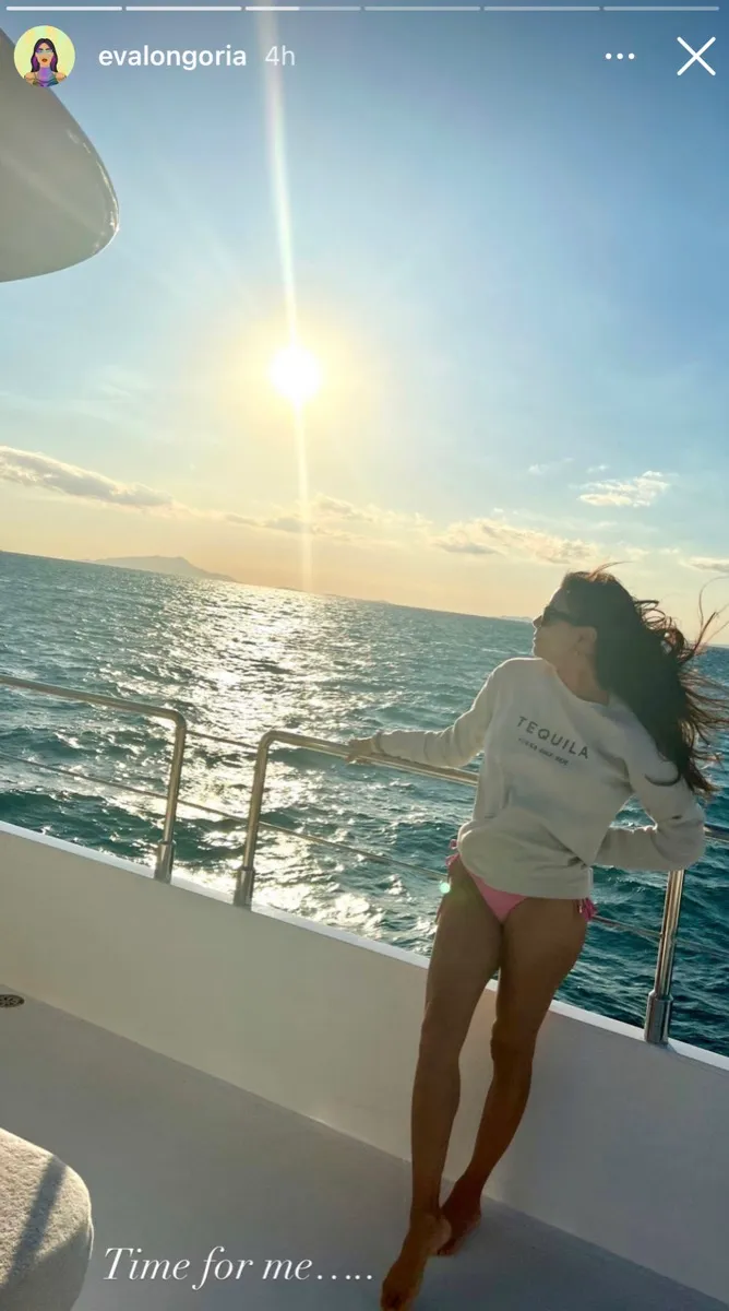 Eva Longoria in Bathing Suit Has