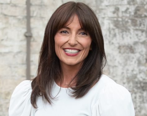 Davina McCall in Bathing Suit Has "Fun Day at Twerk"