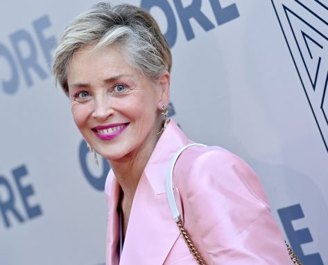 Sharon Stone in Bathing Suit is “In Shape When Summer’s Over”