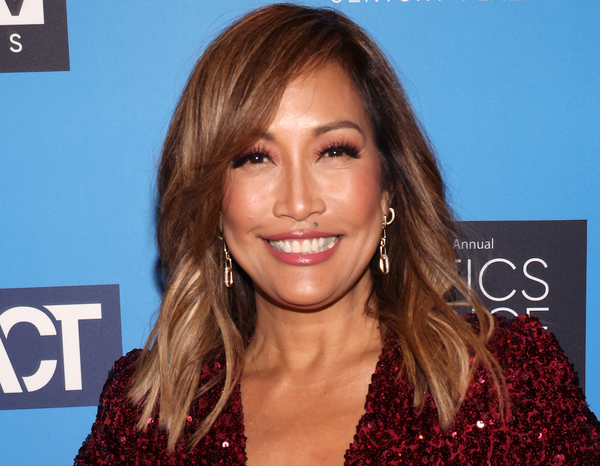 Carrie Ann Inaba in Bathing Suit Enjoys a