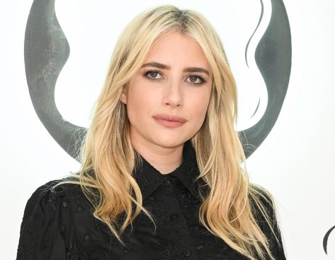 Emma Roberts in Bathing Suit Takes in the "Wet, Briny Air"