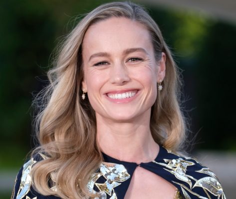 Brie Larson in Bathing Suit Asks “What am I Dancing To?”