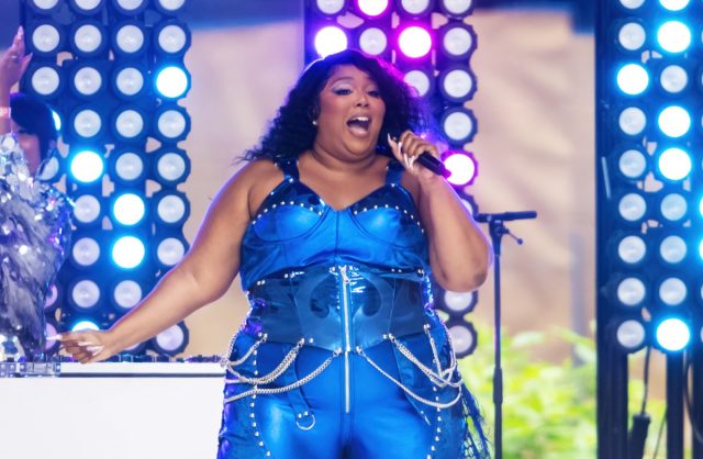 Lizzo in Bathing Suit Celebrates 