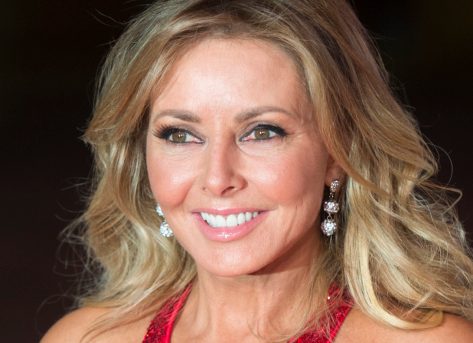 Carol Vorderman in Bathing Suit is “Wow”