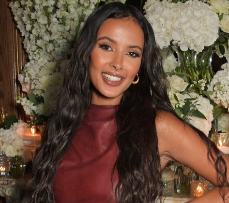Maya Jama in Bathing Suit Shares a Mirror Selfie