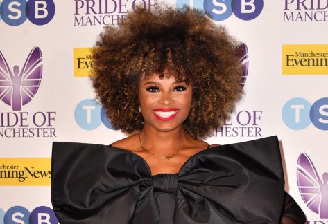 Fleur East in Bathing Suit is “Catching the Last Few Rays of Sun”