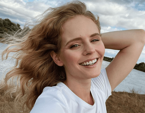 Olga Kalicka in Bathing Suit is a “Mermaid”