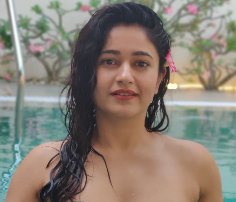 Poonam Bajwa in Bathing Suit Shares Her "Pool Diaries"