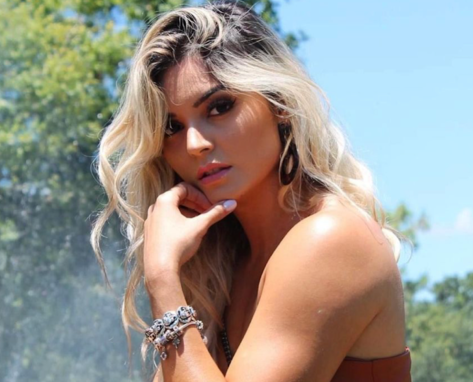 Tay Melo in Bathing Suit is “Beautiful Times a Trillion”