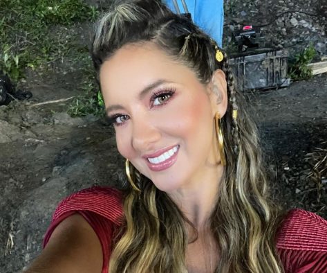 Daniela Álvarez in Bathing Suit is “Happy to Dance”