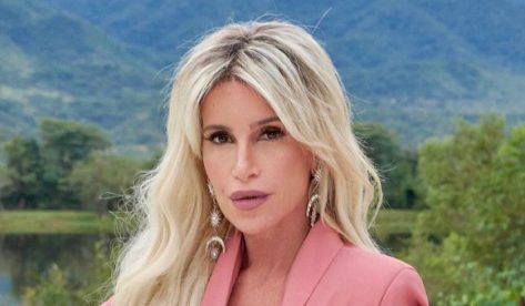 Florencia Peña in Bathing Suit Has a “Divine Sunday”