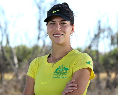 Ajla Tomljanovic in Bathing Suit Has the "Sunday Scaries"