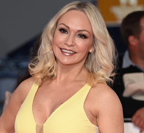 Kristina Rihanoff in Bathing Suit Says “Hello Sunshine”
