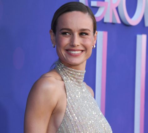 Brie Larson in Bathing Suit Asks "Does LA Even Get Fall?" 