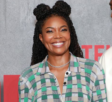 Gabrielle Union in Bathing Suit Has a "Happy Birthday"