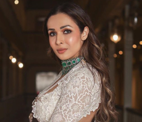 Malaika Arora in Bathing Suit Top Says "Everything Looks Better in Slo-Mo"