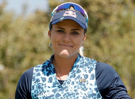 Lexi Thompson in Bathing Suit is “All About Balance”