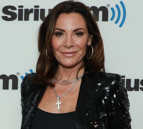 Luann de Lesseps in Bathing Suit Enjoys "a Little Beach Time"