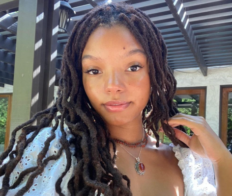 Halle Bailey in Bathing Suit Says "God is Amazing"