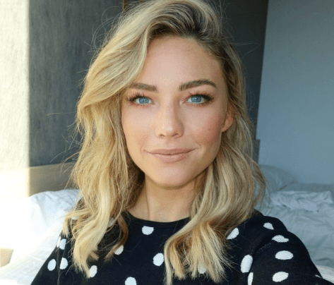 Sam Frost in Bathing Suit is "Missing Sashimi & Red Wine"