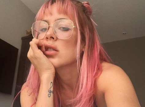 Natalia París in Bathing Suit is “Head Over Heels”