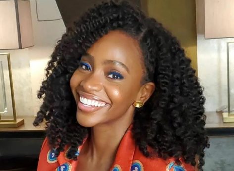 Teyonah Parris in Bathing Suit Says “We Are So Grateful”