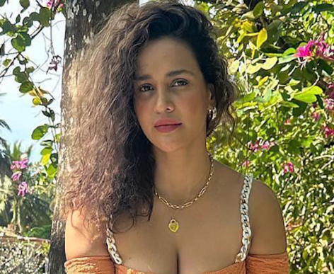 Aisha Sharma in Bathing Suit Says “Go Easy on Your Mind, Body and Spirit”