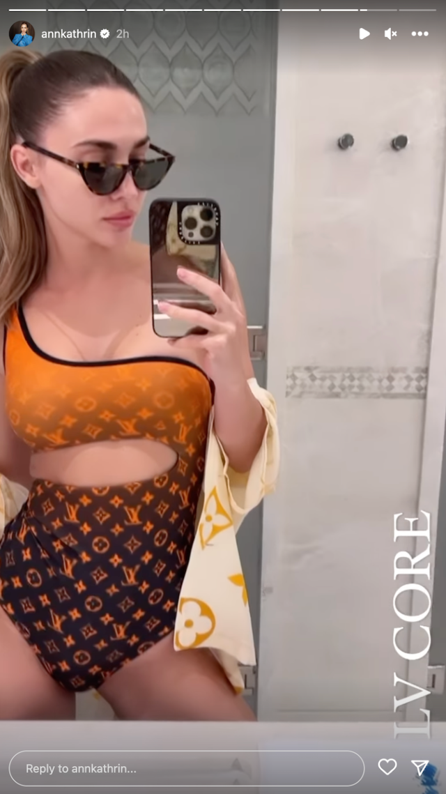 Ann-Kathrin Götze in Bathing Suit Shares a Mirror Selfie — Celebwell