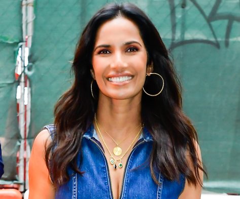 Padma Lakshmi in Bathing Suit Top "Thought I'd Never Look Back"