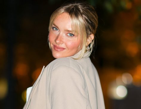 Camille Kostek in Bathing Suit Says “You’re Going to Love Them”