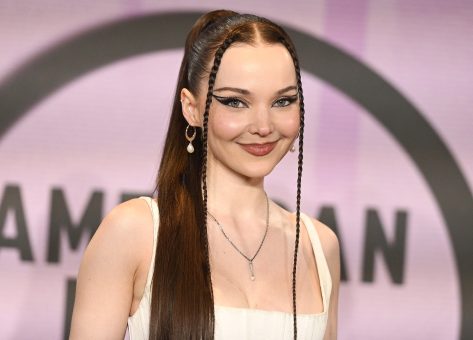Dove Cameron in Bathing Suit Top Reveals “New Single Girl Like Me”