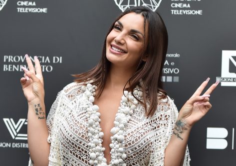 Elettra Lamborghini in Bathing Suit Says “Make Me Fly”