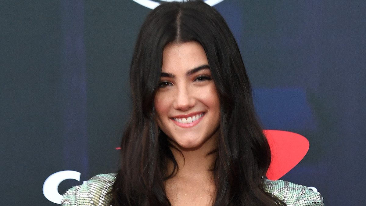 Charli D'Amelio in Bathing Suit Top Says