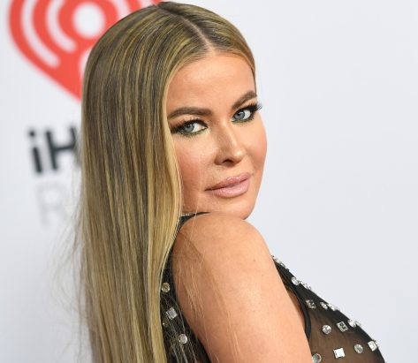 Carmen Electra in Bathing Suit Gown Stuns at the People's Choice Awards 