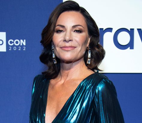 Luann de Lesseps in Bathing Suit Has "Pre-Show Pool Time"