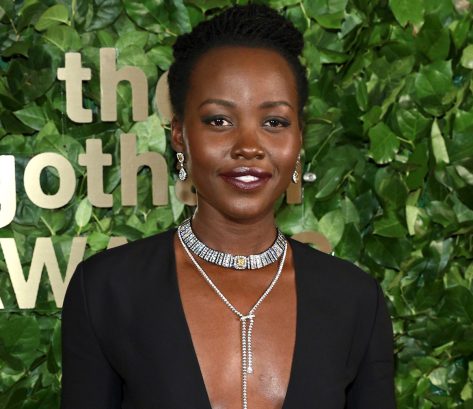 Lupita Nyong’o in Bathing Suit Says “We Just Click”
